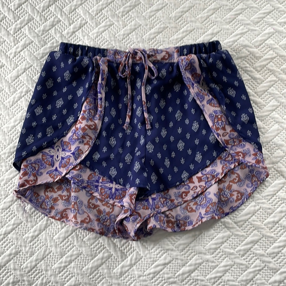Xhilaration Summer Shorts Multicolor Print